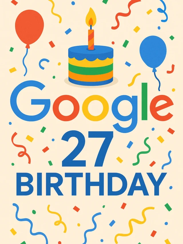 Google’s 27th Birthday